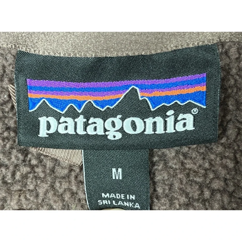 Patagonia Women's Better Sweater 1/4 Zip Brown Size Medium Arm Zip Pocket - Picture 4 of 12
